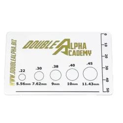 Range Officer Scoring Overlay for Pistol PCC Rifle Calibres IPSC NRA UKPSA Approved Range Officer Equipment