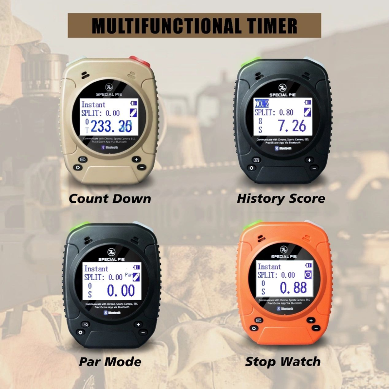 IPSC Practical Shooting Shot Timer Acoustic Stop Watch by Special Pie ...