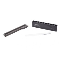 ARMANOV Ammo Checker 10 Rnd with Quick Transfer Cover and OAL Checker in popular pistol calibres
