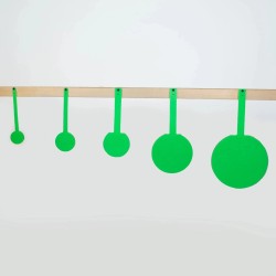 THROOM HANGTUFF formerly NEWBOLD Self-Sealing Reactive Polymer Targets - Eliminate Splatter - Safer than Steel