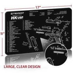 Heckler & Koch® HK USP PISTOL CLEANING MAT by TEKMAT