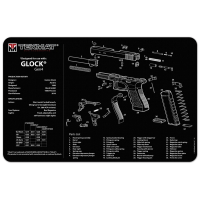 GLOCK GEN 4 ARMOURERS GUN CLEANING BENCH MAT 11x17" NEOPRENE