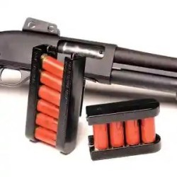 California Competition Works - CCW 4 or 6 ROUND 12 GAUGE SHOT SHELL STRIPPER QUICK RELEASE CARTRIDGE CADDY Spring Belt Clip Sytle