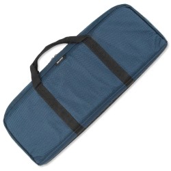 BULLDOG CASES USA - ULTRA COMPACT DOUBLE CASE / AR15 DISCREET SPORTING RIFLE or TWO LBPs LBRs in Black or Navy Blue