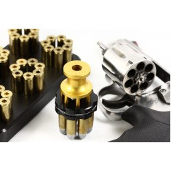 Speed Beez Smith & Wesson 38 Special L Frame Model 686 Plus Taurus & Ruger 7 Shot Loading Block and Case Speed Loader SBC Value Pack