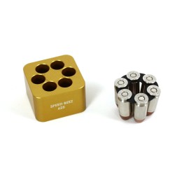 SPEED BEEZ Moon Clip Checker Tool S&W 625 .45acp 6 shot or 38/357 or 9mm 8 Shot Smith & Wesson (Model 627 OR 929)