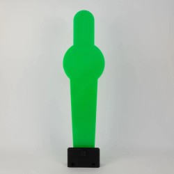 THROOM Pepper Popper Knockdown Self Sealing Targets 2 Sizes 22" & 42"