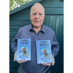‘ It Started in the Shed ’ is an inspiring story of Dave Walls in his own words by the Accuracy International Owner in hardback book signed by the Author