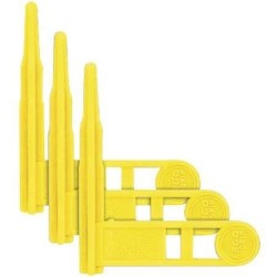 Fullbore Rifle Size - ERGO EMPTY CHAMBER HI VIS YELLOW SAFETY FLAG: RIFLE & PISTOL Part No. 4984-3PK-YL