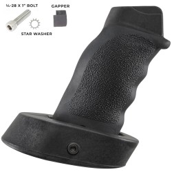 ERGO TACTICAL DELUXE FLAT TOP GRIP WITH PALM SHELF – SUREGRIP® 4035