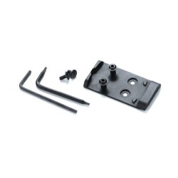 SHIELD MINI SIGHT SERIES RMS SMS REFLEX RED DOT GLOCK MOS MODULAR OPTIC SYSTEM CO-WITNESS SLIDE MOUNT
