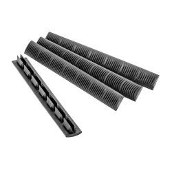 ERGO 7-Slot KeyMod WedgeLok ® KeyMod Slot Rail Cover 4 pack - 4330-4PK-BK - BLACK