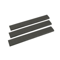 ERGO GRIPS 18 SLOT SLIM LINE TEXTURED PICATINNY RAIL COVER 4379 3 PACK COLOURS