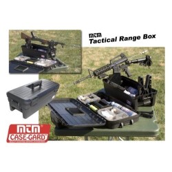 MTM CASE GARD Shooting Rests - MTM Tactical Range Box in Black - AR15