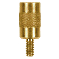 KleenBore Brass Shotgun Accessory Adapter ACC23 #8-32 threaded end to accept American Standard Shotgun #5/16-27