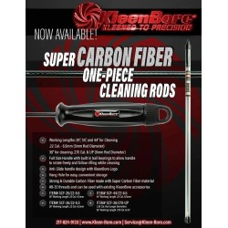 KleenBore Premium Super Carbon Fibre Rifle Cleaning Rod