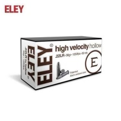 Eley High Velocity Hollow .22 Rimfire Ammunition (per 100) - In stock