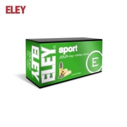 Eley Sport .22 Rimfire Ammunition (per 1000) In Stock