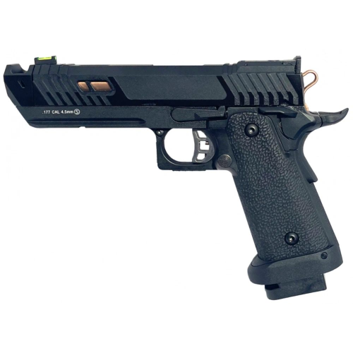2011 John Wick Style KLI 4.5mm/.177 Baba Yaga BB Pit Viper 5.1 Hi-Capa Co2 Blowback Air Pistol (Full Metal - Rose Barrel - L45-21065C)