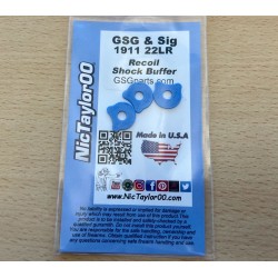 German Sport Guns - GSG & Sig Sauer / Mauser made 1911 .22lr Recoil Shock Buffer - Shok Buff 3 Pack