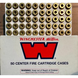 .38 Super Auto Winchester Western New Unprimed Brass Cases U38A Box of 50