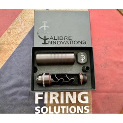 Calibre Innovations Suppressor - ARM - Armour Sound Moderator Bayonet style quick release for 1/2" 28 UNEF Threaded Barrels.
