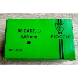 Fiocchi Centrefire Ammunition 5.56 x 45mm NATO SS109 GFL