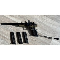 KMR S-01 LBP Long Barrel Pistol .22lr - IPSC Open Class Race Gun & Super Race Packages + Buy Any Shield Sight from us and get FREE BATTERIES FOR LIFE !