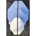 IPSC MICRO 40% CARDBOARD TARGETS WHITE BACK BOTH SIDES HAVE SCORING LINES - 100 PACK