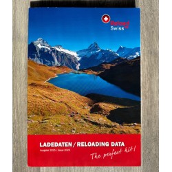 RELOAD SWISS Shooter Reloading Powder Expanded Reloading Data Book 285 pages A4 Size