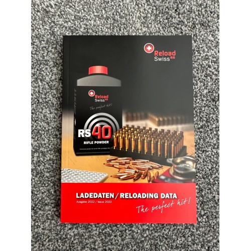 Reload Swiss - Reloading Data Book 180 Pages Softback A5 Size