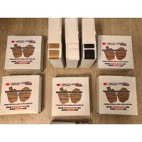 CED/DAA Waterproof Target Patches Pasters - Buff / White / Black