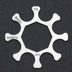 TK CUSTOM for KORTH NXA & NXS 9mm MOON CLIPS 8 Shot - Pack of 5