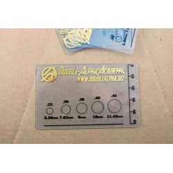 Scoring Overlay for Pistol PCC Rifle Calibres IPSC NRA UKPSA Approved Range Officer Equipment