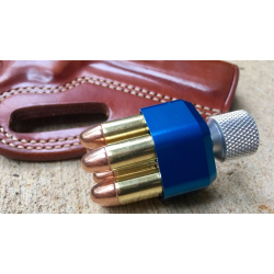 Pachmayr Aluminium Revolver Speedloader for Smith & Wesson Colt Korth Ruger Taurus - 5 and 6 Shot J K L N Frame Speed Loader