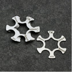 Chiappa Rhino 40DS Moon Clips 9mm/.40S&W 6 Shot for use with LBR in UK - 0.032" Thick