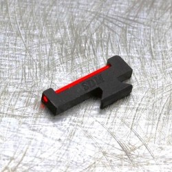 SDM FABRICATING RED FIBER OPTIC REVOLVER S&W FRONT SIGHT (DX/INTERCHANGEABLE)