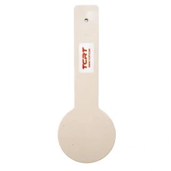 TCRT 4" White Ballistic Rubber Hanging Target - Made in Arizona, USA