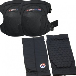 Bundle Combo Deal: Double Alpha Academy Knee and Elbow Pads - Protect Yourself