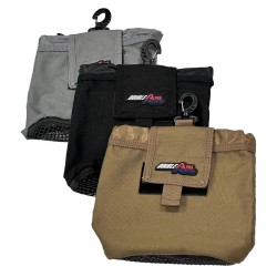 DAA Brass Collection Pouch - with Belt loop & mesh floor - 3 Colours by Double Alpha Academy