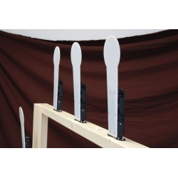 Double-Alpha Self-Setting Airsoft Target