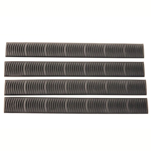 ERGO GRIPS 7-Slot KeyMod WedgeLok® KeyMod Slot Rail Cover 4 pack  4330-4PK-GG GRAPHITE GREY