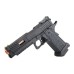 2011 Style KLI JW3 John Wick Baba Yaga Hi-Capa 5.1 Co2 Blowback Air Pistol Rose Gold Barrel - 4.5mm/.177 - Black