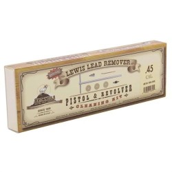 LEWIS LEAD REMOVER Cleaning Kit Pistol & Revolver .45 Calibre
