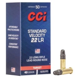 CCI STANDARD .22lr Rimfire / 1000 rounds COLLECT ONLY WITH VALID FAC - Latest batch to arrive in UK from USA