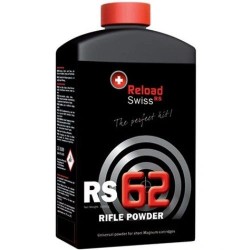 RELOAD SWISS - RS62 - RIFLE POWDER - High Energy - COLLECT ONLY WITH VALID UK AUTHORITY