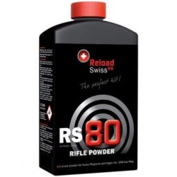 RELOAD SWISS - RS80 - RIFLE POWDER - High Energy