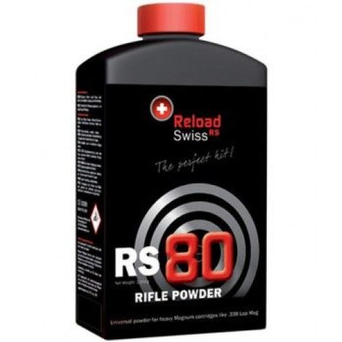 RELOAD SWISS - RS80 - RIFLE POWDER - High Energy
