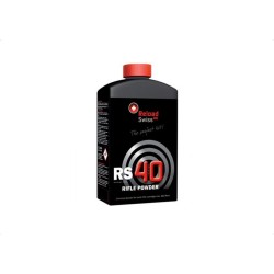 RELOAD SWISS - RS40 - RIFLE POWDER - High Energy - COLLECT ONLY WITH VALID UK AUTHORITY