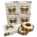 CED/DAA Waterproof Target Patches Pasters - Buff / White / Black